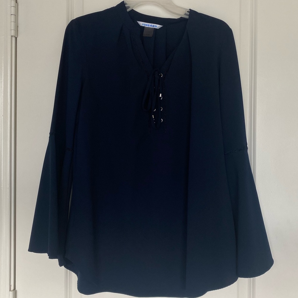 Navy blue blouse
